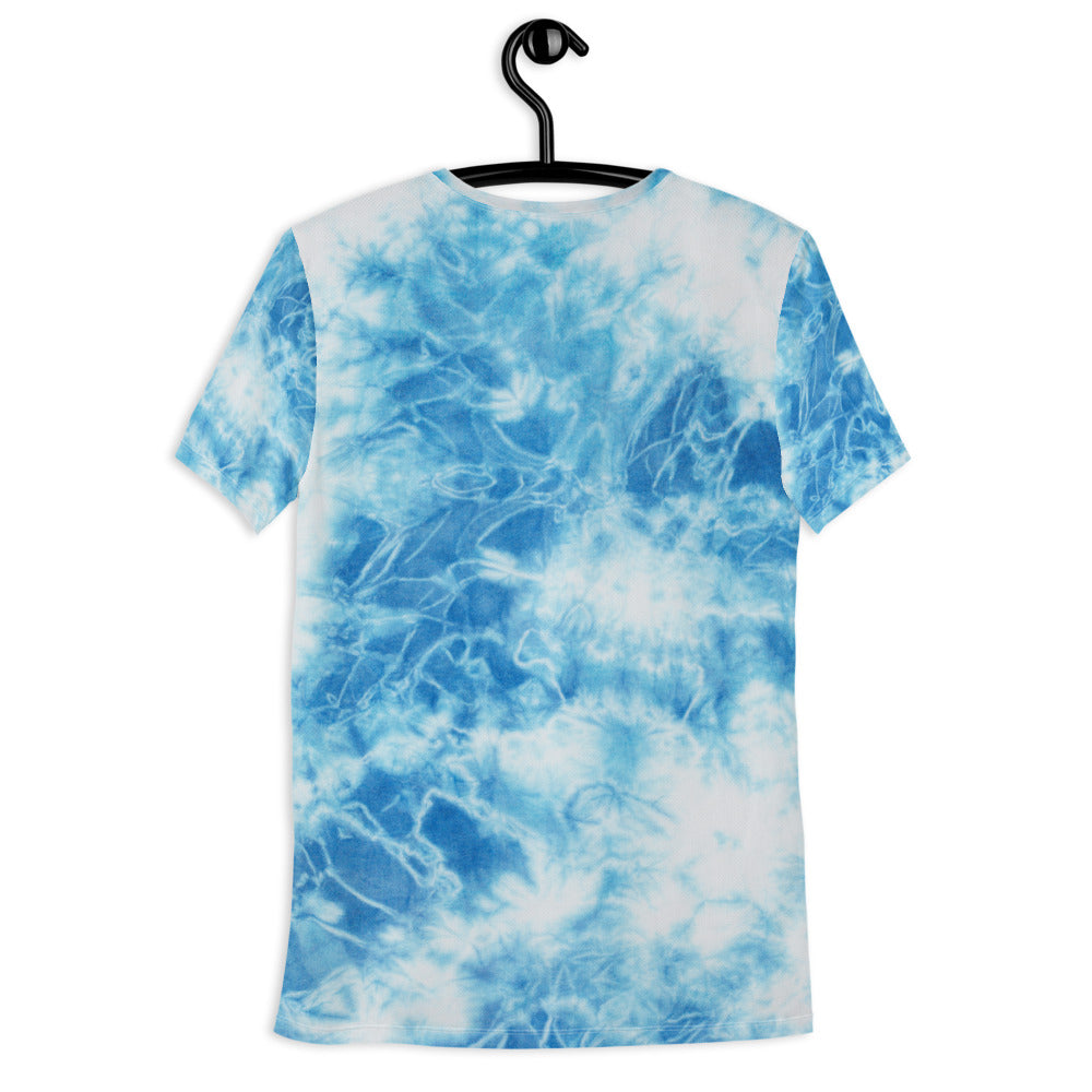 AIFITero TIE DYE Men's Athletic T-SHIRT