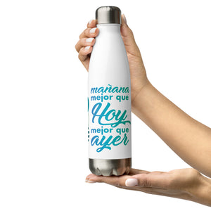 AIFIT Stainless Steel Water Bottle "Hoy mejor que mañana"