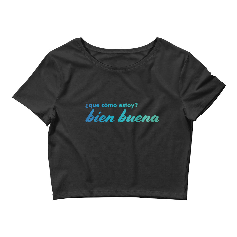 AIFIT Women’s Crop Tee "BIEN BUENA"