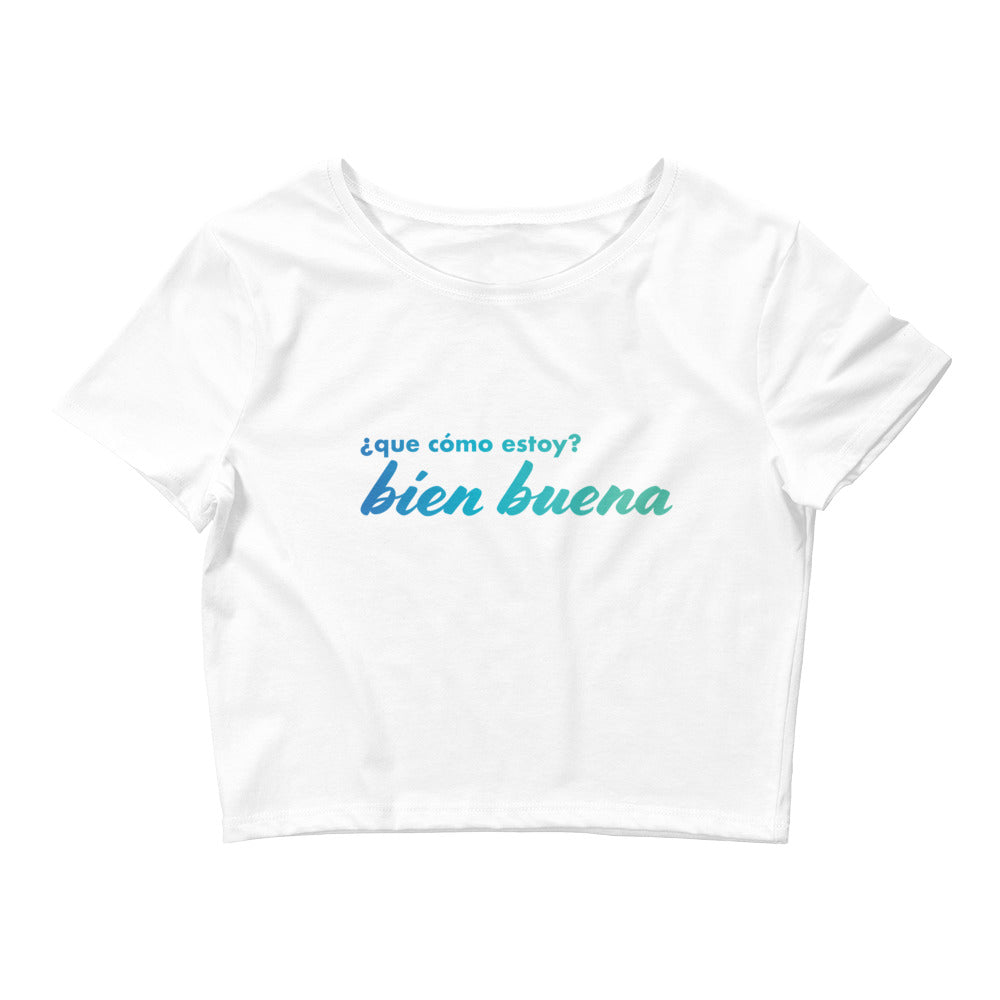 AIFIT Women’s Crop Tee "BIEN BUENA"